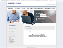 Tablet Screenshot of ambrosiniluciano.aponet.it